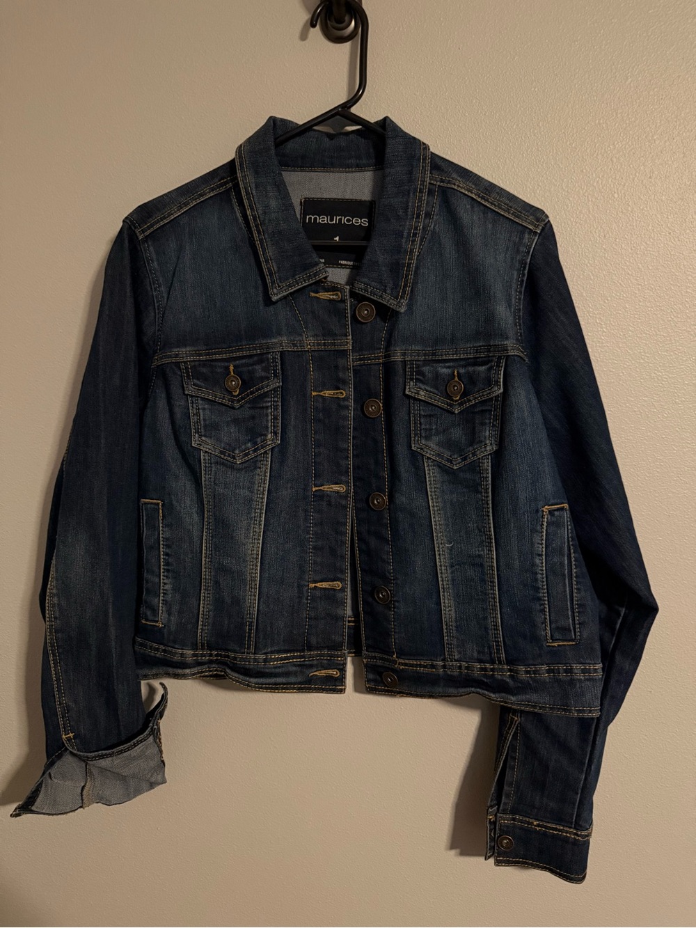 Maurices Indigo Blue Women's Denim Jacket